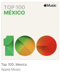 Чарти Top 100 Mexico