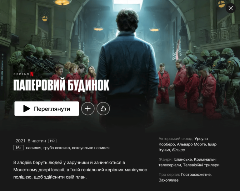 нетфлікс серіали